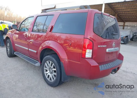 2011 Nissan Pathfinder Le из США, поврежденный, VIN 5N1AR1NB0BC609614